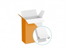 Pudełka z zamknięciem klapowym